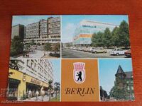 Card - BERLIN DDR - BERLIN EAST GERMANY /2
