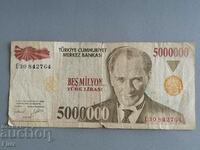 Banknote - Turkey - 5,000,000 lira | 2005