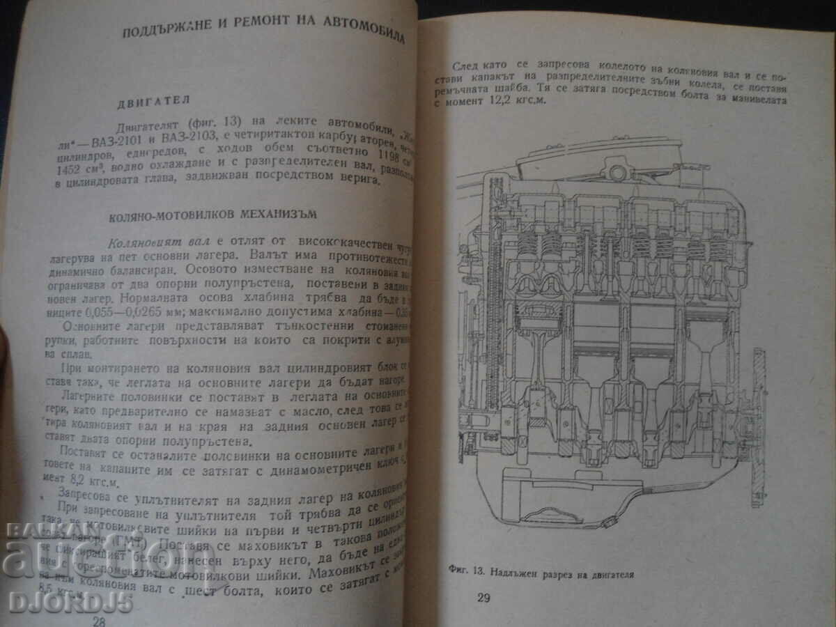 Delivery of Passenger cars "ZHIGULI" VAZ 2101 and 2103
