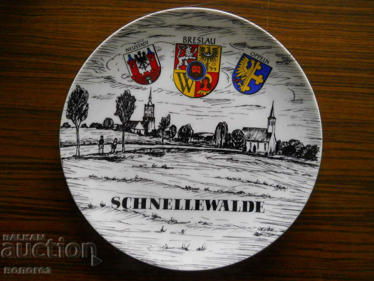 collectible porcelain plate-panel - Germany