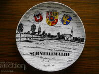 Porcelain plate-panel - Germany