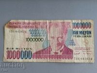 Bancnota - Turcia - 1.000.000 lire | 1970