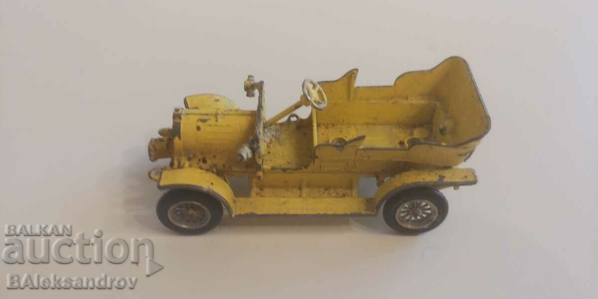 An old metal English pram