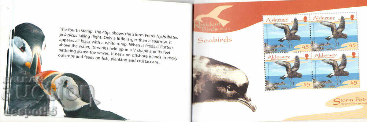 2006. Alderney, UK. Sea birds. Carnet. - 5 2006. Alderney, UK. Sea birds. Carnet. - 5