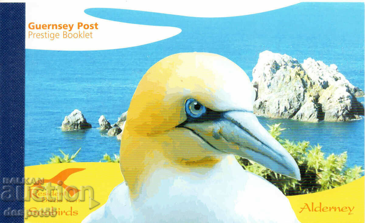 2006. Alderney, UK. Θαλάσσια πουλιά. Δελτίο.