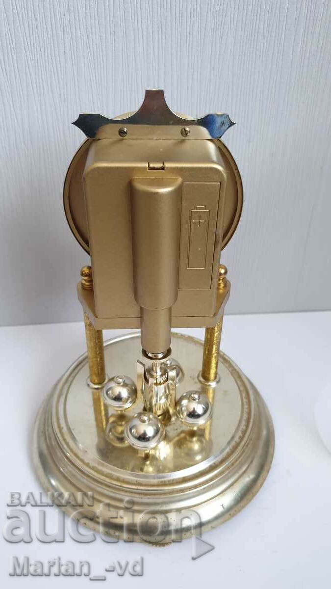 German Quartz Desk Clock with Flask - 5 German Quartz Desk Clock with Flask - 5