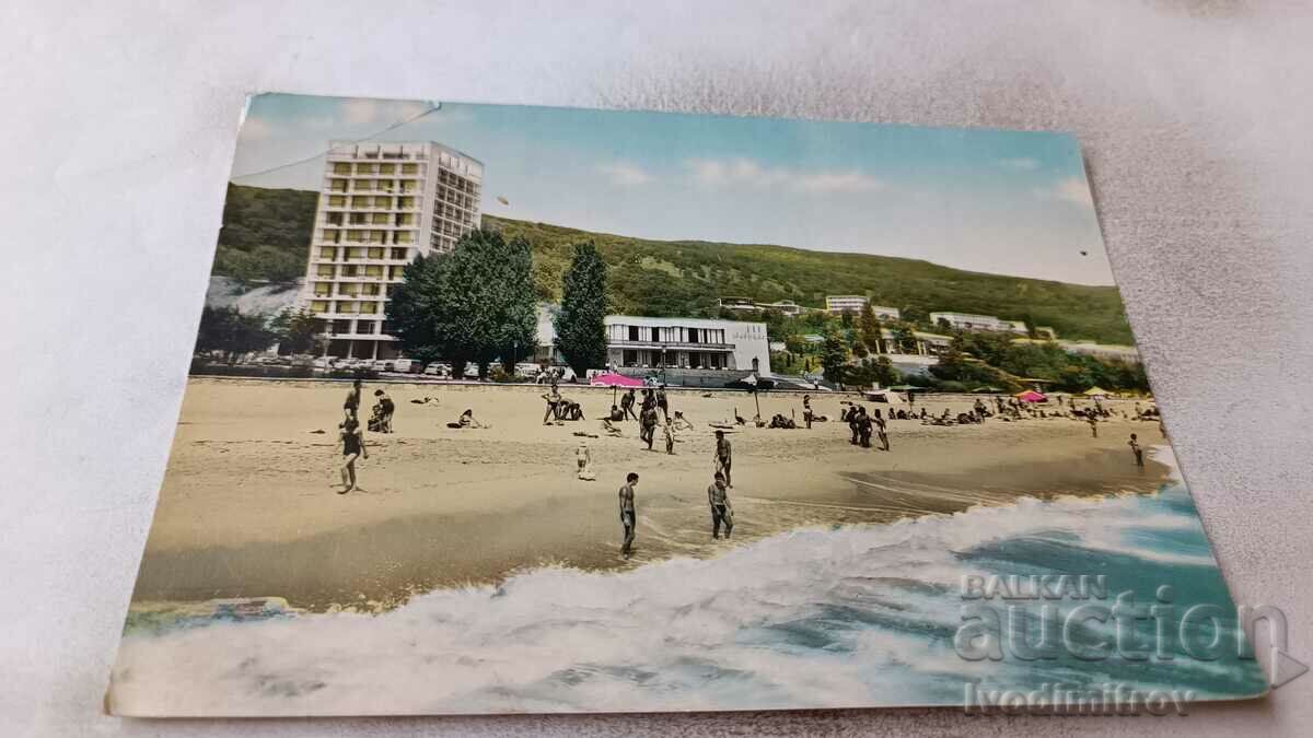 Carte poștală Nisipurile de Aur Hotel Astoria 1962