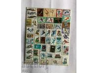 USSR Package Sport 50 pieces Stamps