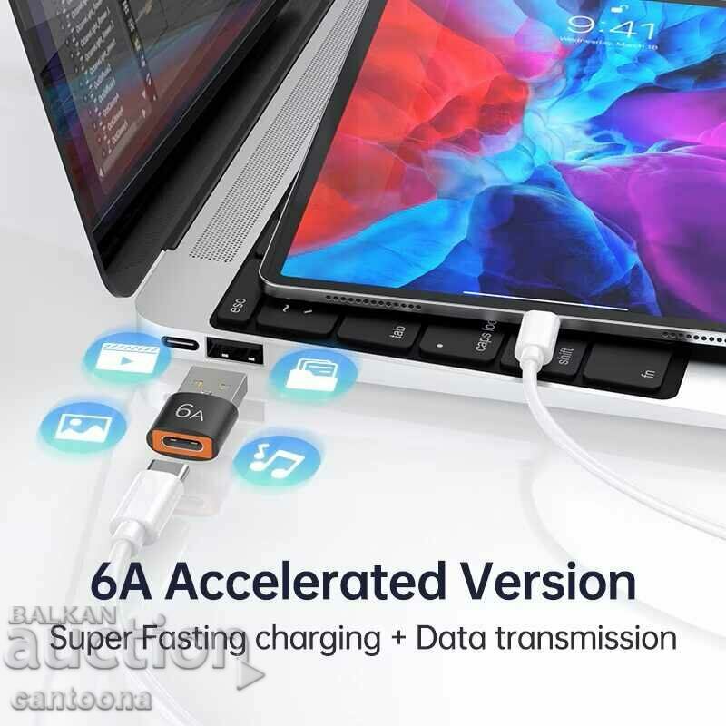 Auction  OTG connector adapter USB-A 3.0 (male) to Type-C (female