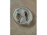 1 $ 2023 Australia Kookaburra UNC Argint