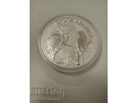 1 $ 2023 Australia Kookaburra UNC Argint