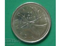 Canada 25 cents 2003
