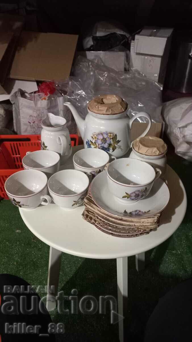 Bulgarian porcelain service