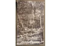 Стара снимка ,картичка водопад"Пръскалото".