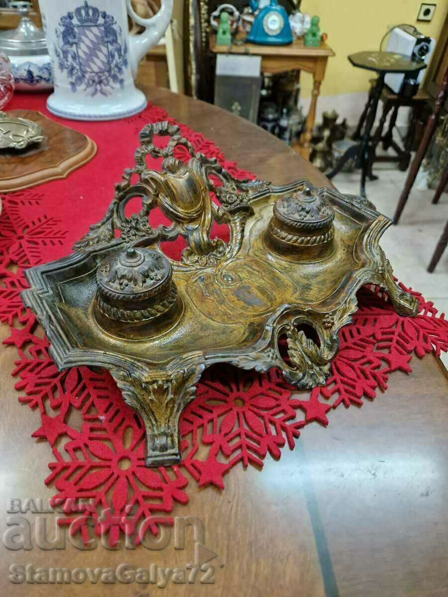 Delivery of A beautiful antique French inkstand Delivery of A beautiful antique French inkstand