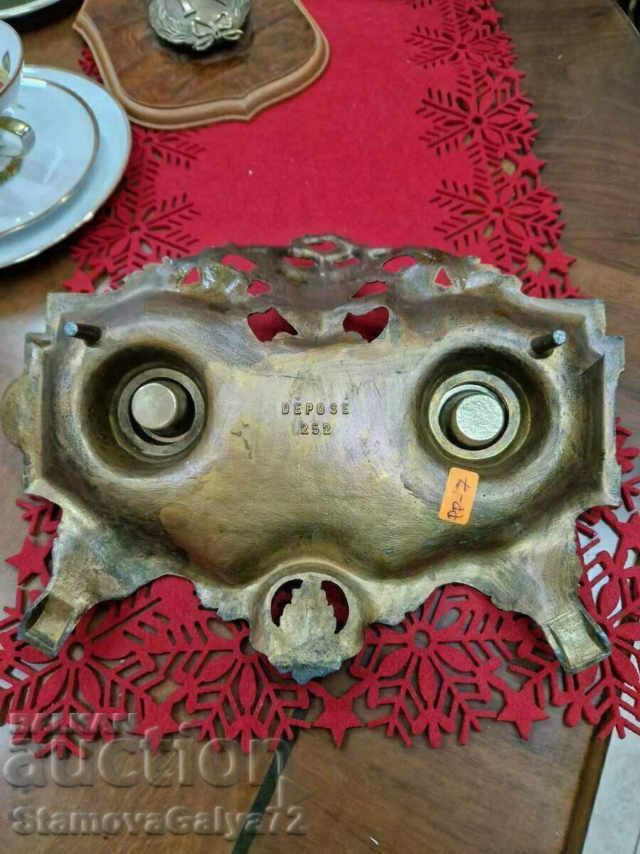 A beautiful antique French inkstand - 7 A beautiful antique French inkstand - 7