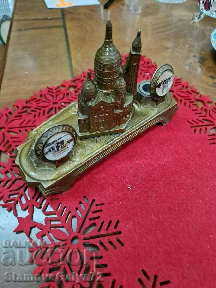 A wonderful antique French bronze inkwell - 7 A wonderful antique French bronze inkwell - 7