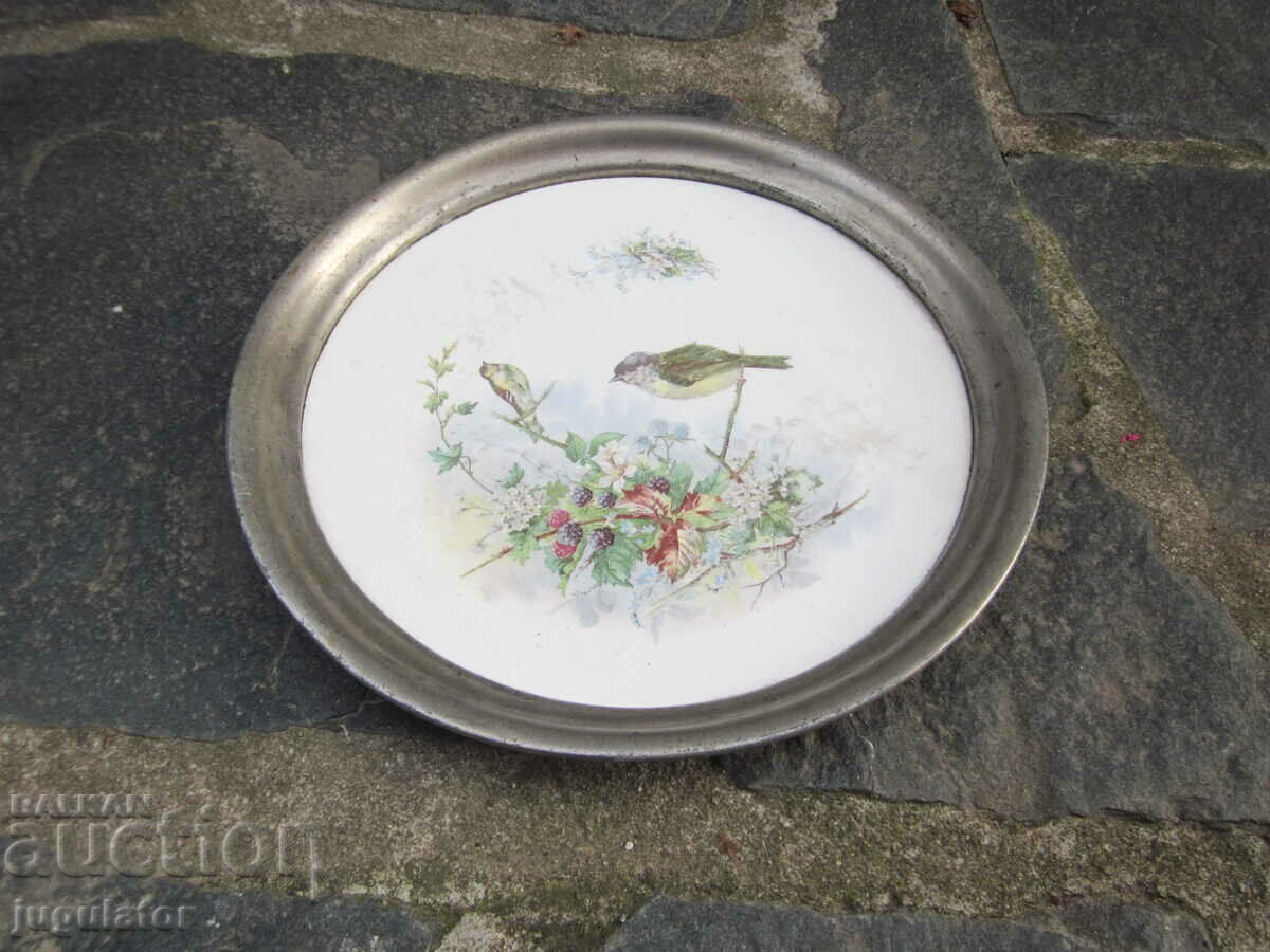 vintage old German porcelain tray with price € 20.00 | 39.12 BGN vintage old German porcelain tray with price € 20.00 | 39.12 BGN