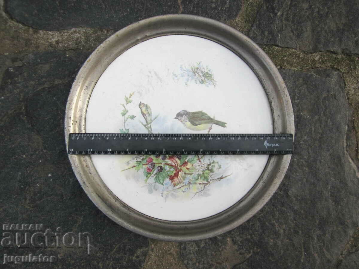 vintage old German porcelain tray - 7 vintage old German porcelain tray - 7