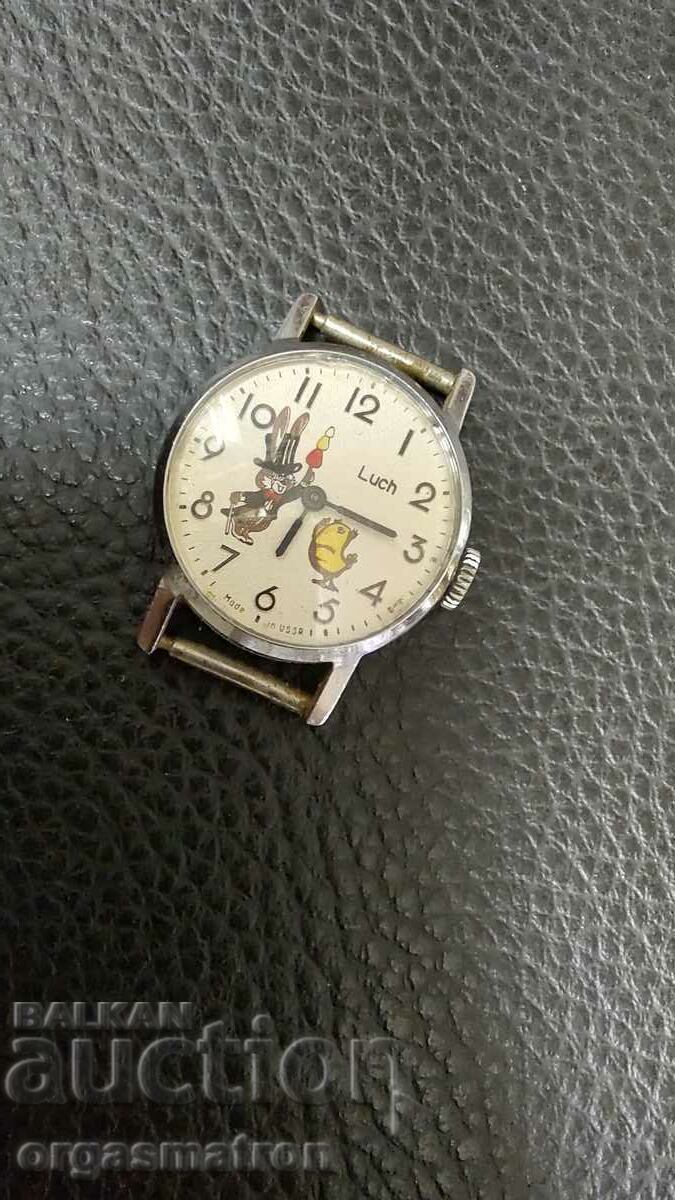 Animated Mechanical Watch BEAM Made in USSR Working