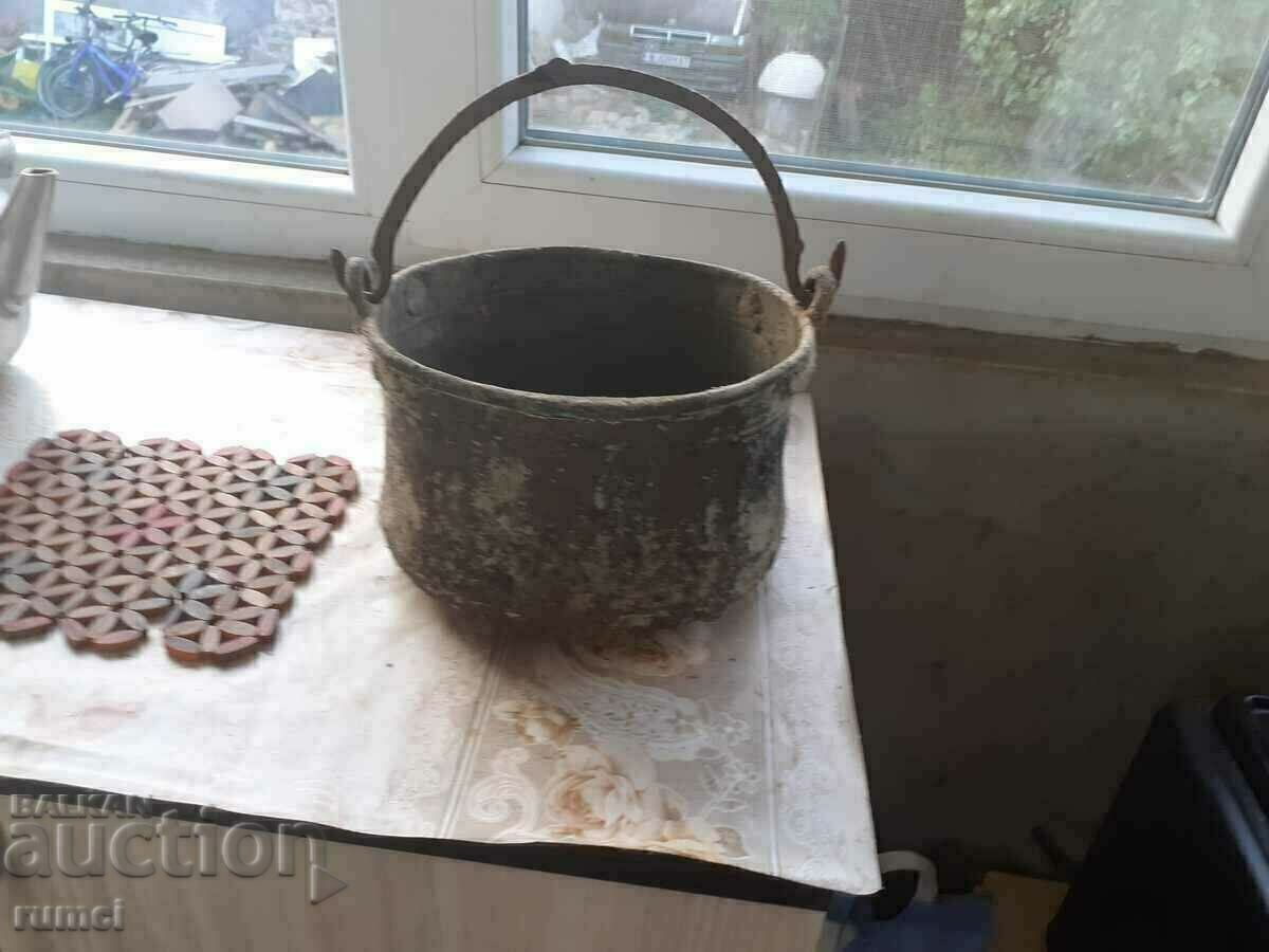 Auction Two pieces of old copper chops Auction Two pieces of old copper chops