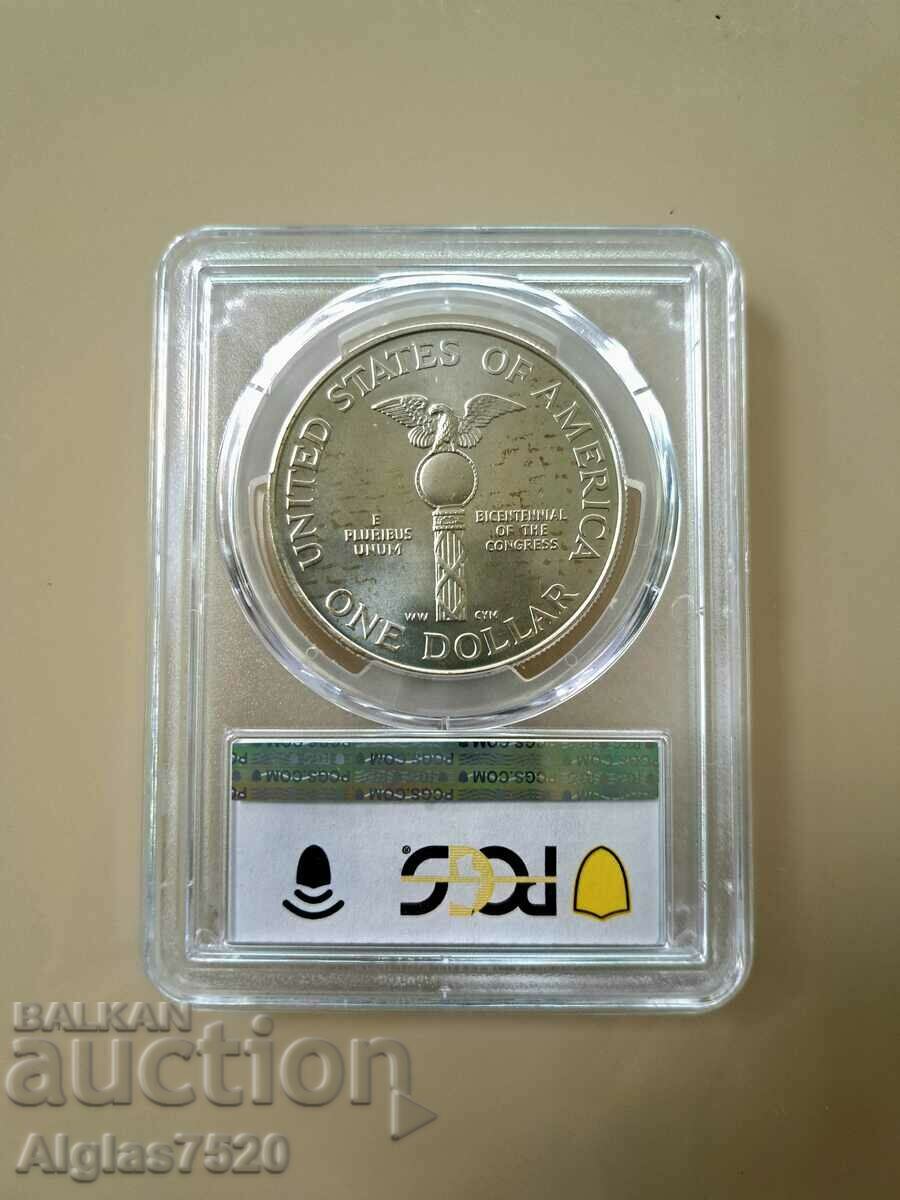 US Silver Dollar MS 68- 1989 with price 200.00 BGN | € 102.26 US Silver Dollar MS 68- 1989 with price 200.00 BGN | € 102.26