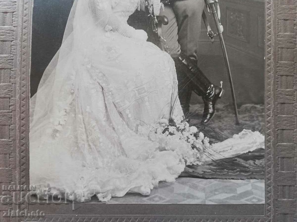 Auction Old photo cardboard - Military, studio K.Curtius Ruse Auction Old photo cardboard - Military, studio K.Curtius Ruse