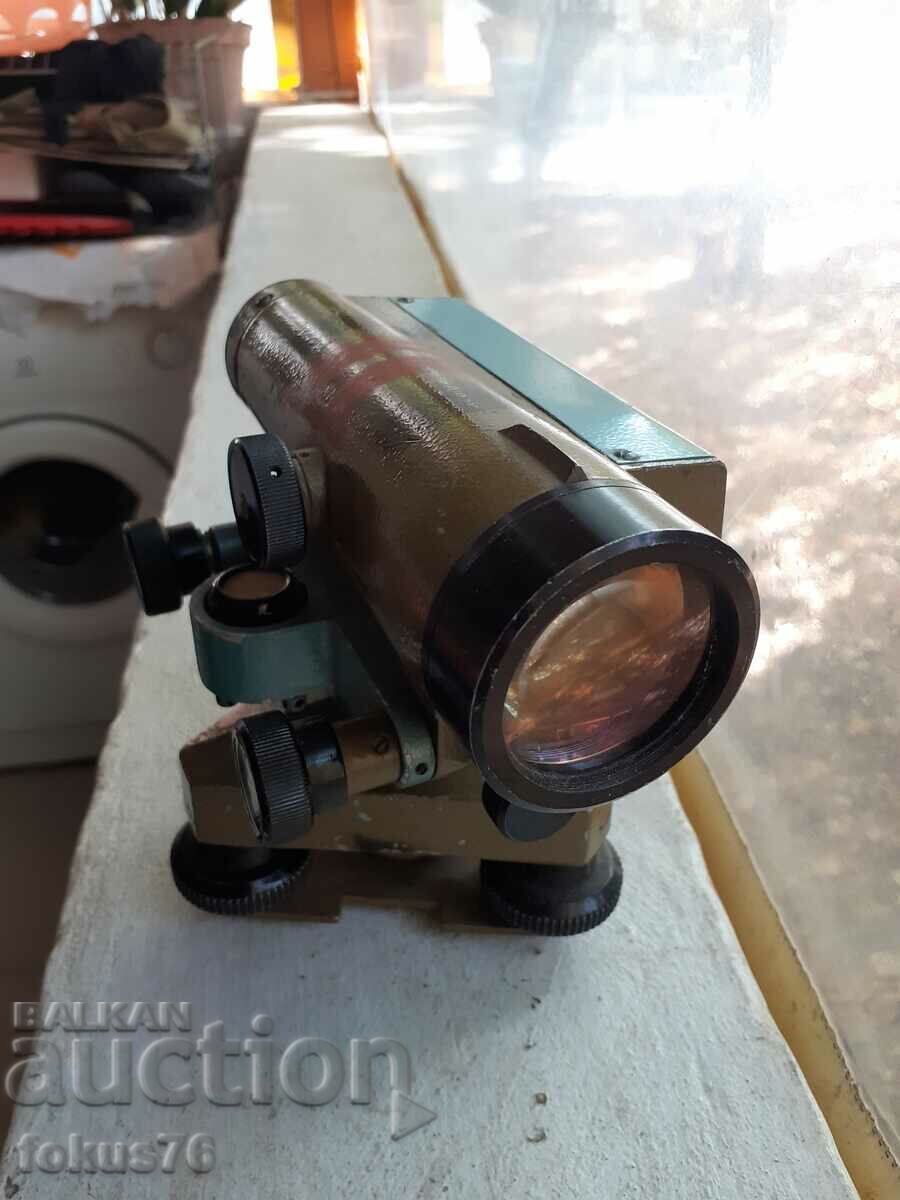 Old military device compass sight level