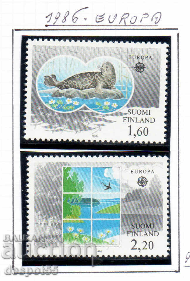 1986. Finland. Europe - Conservation of nature.