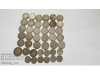 Lot of royal coins - 43 pieces