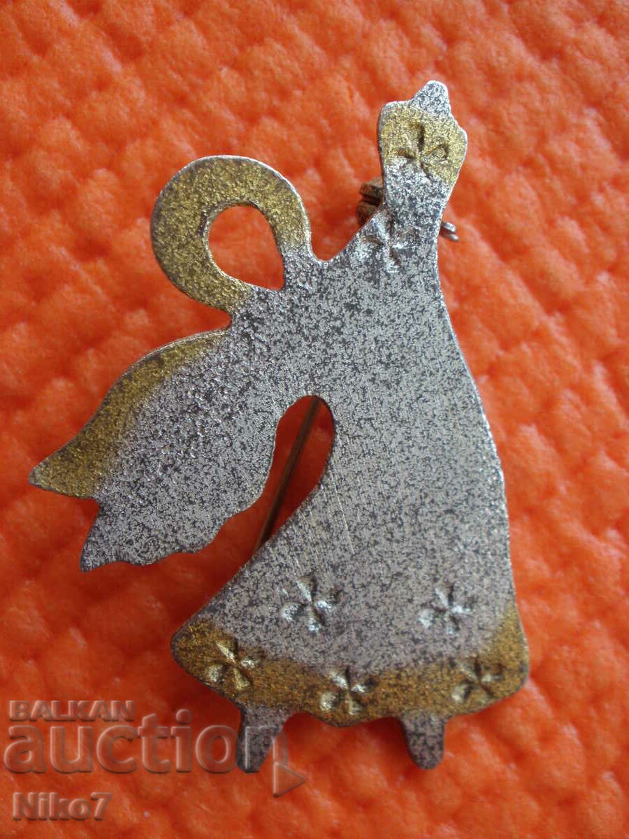 Antique silver brooch (pendant) - "angel". with price 49.99 BGN | € 25.56 Antique silver brooch (pendant) - "angel". with price 49.99 BGN | € 25.56