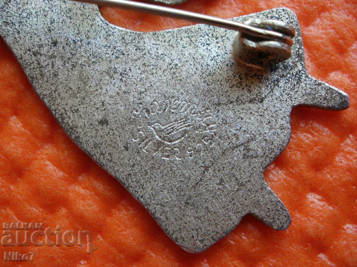 Antique silver brooch (pendant) - "angel". - 6 Antique silver brooch (pendant) - "angel". - 6