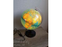 Голям географски глобус - LED Лампа