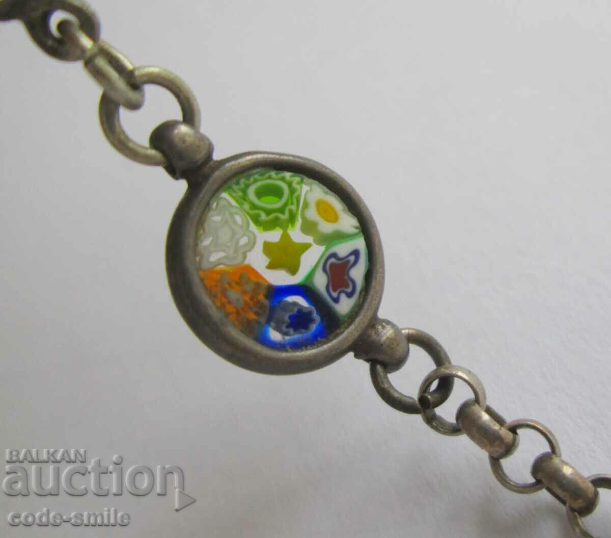 Vintage pocket watch case with Murano glass - 7 Vintage pocket watch case with Murano glass - 7