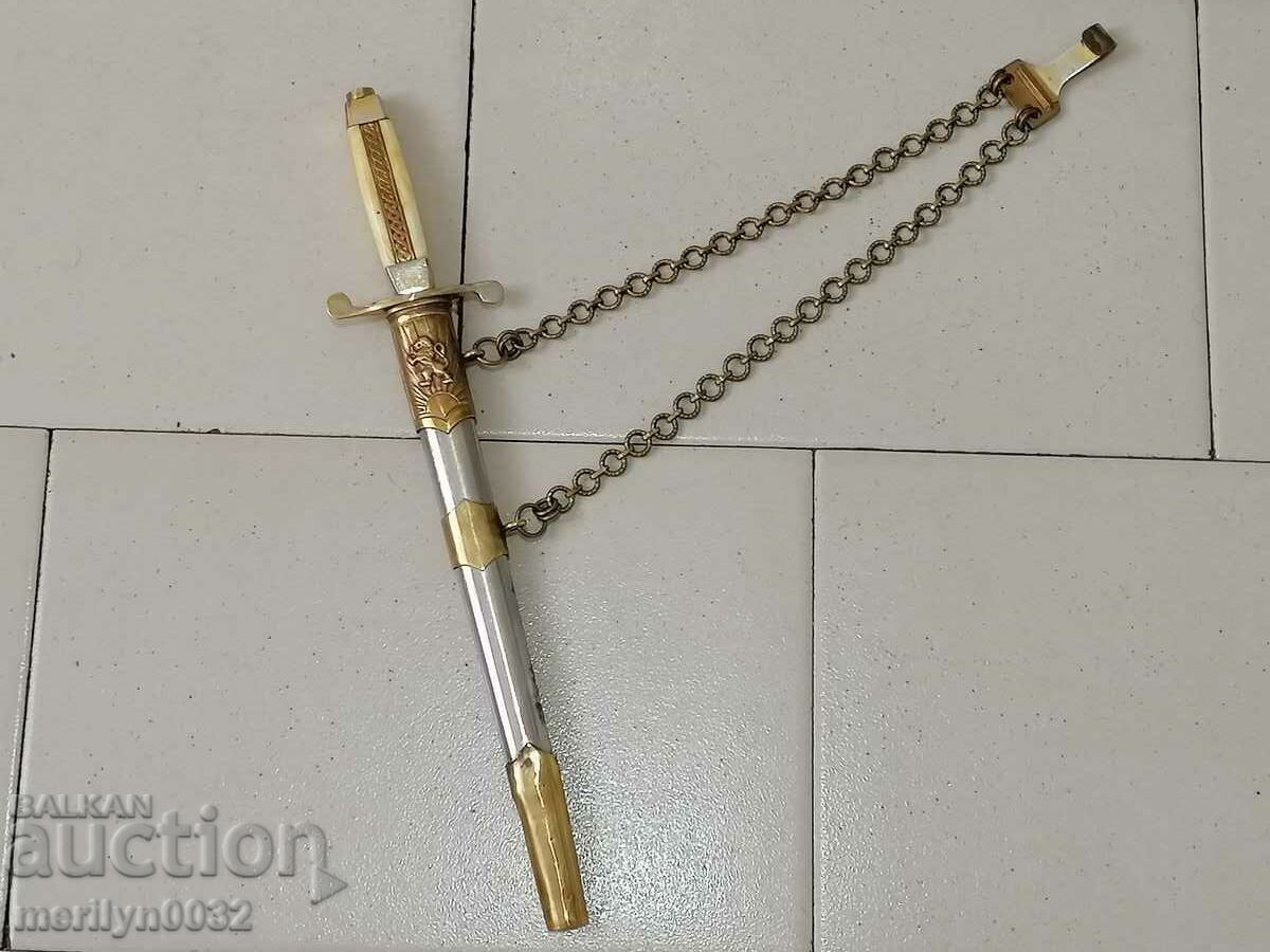 Delivery of General military officer's kortik, dagger knife with kaniya Delivery of General military officer's kortik, dagger knife with kaniya