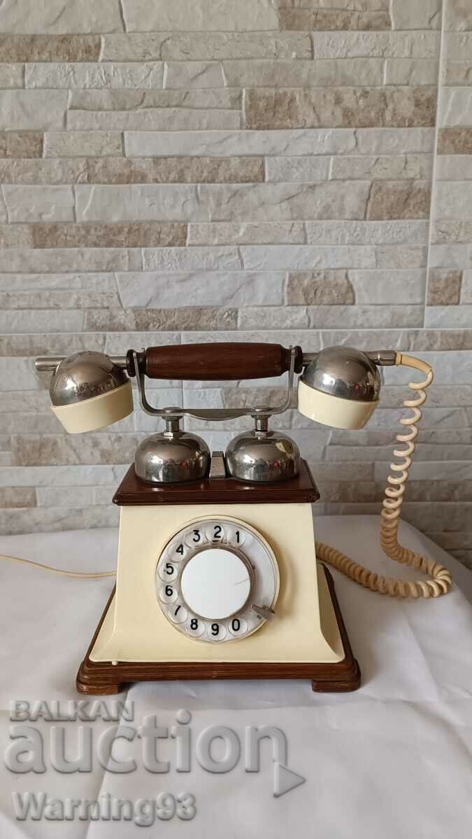 Old Russian telephone with handset - TA-1173 - 1977