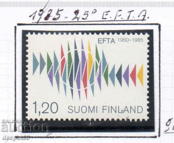 1985. Finlanda. 25 de ani de la EFTA.