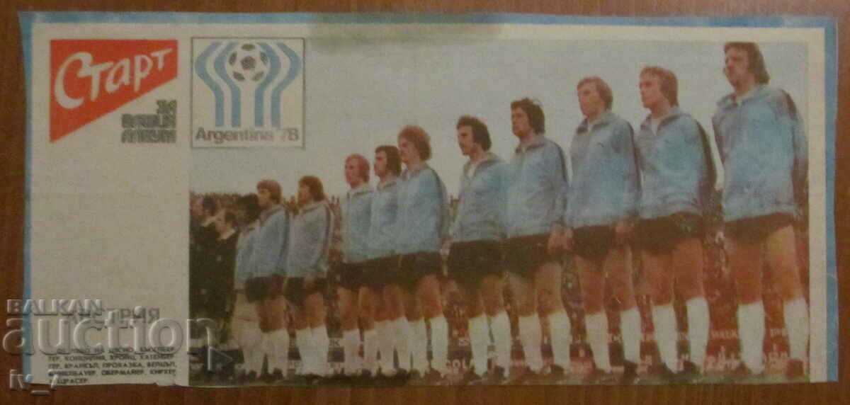 ΟΜΑΔΑ ΠΟΔΟΣΦΑΙΡΟΥ από την εφημερίδα «START».