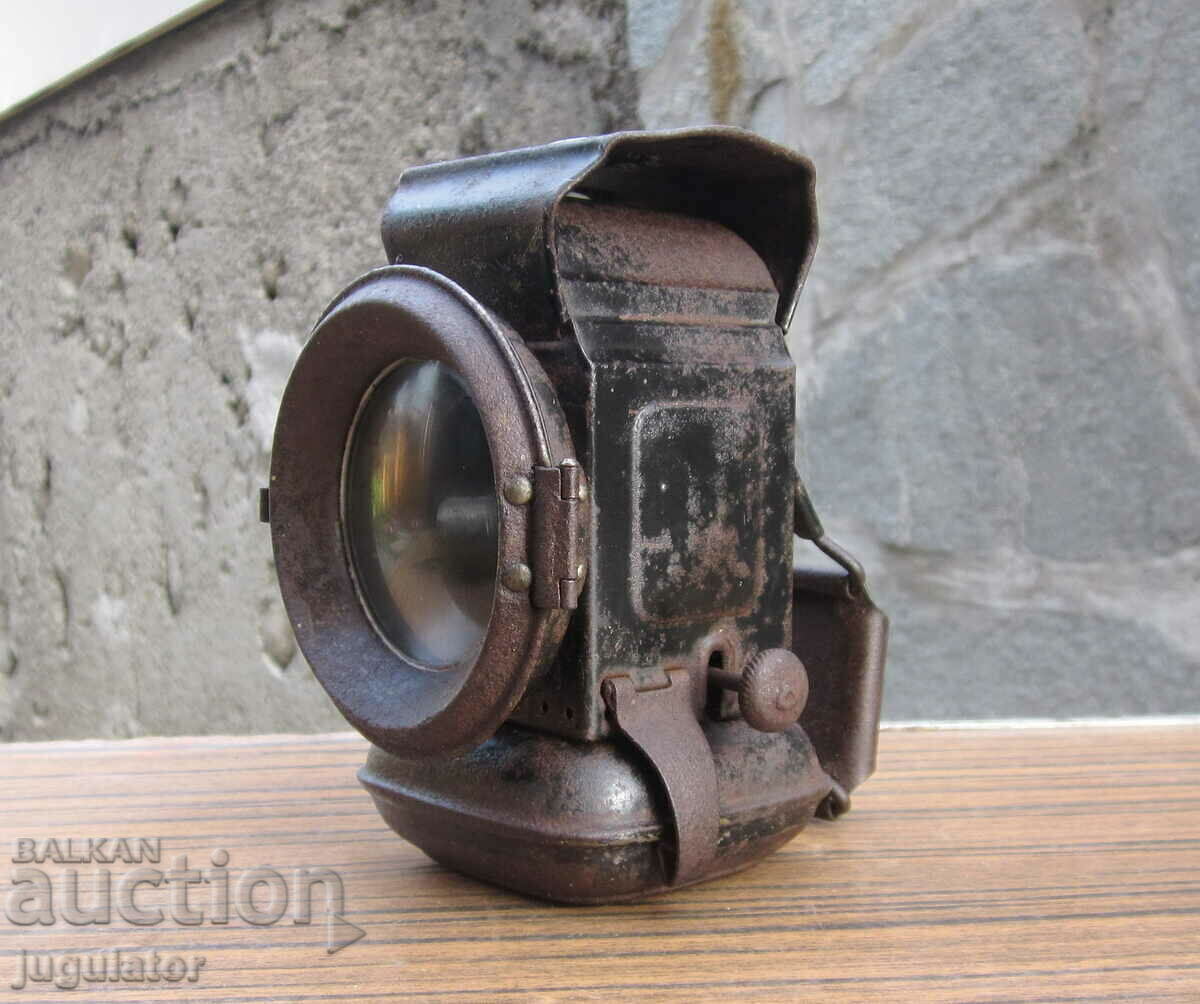 vintage German gas headlight lantern bicycle wheel lamp with price 160.00 BGN | € 81.81 vintage German gas headlight lantern bicycle wheel lamp with price 160.00 BGN | € 81.81