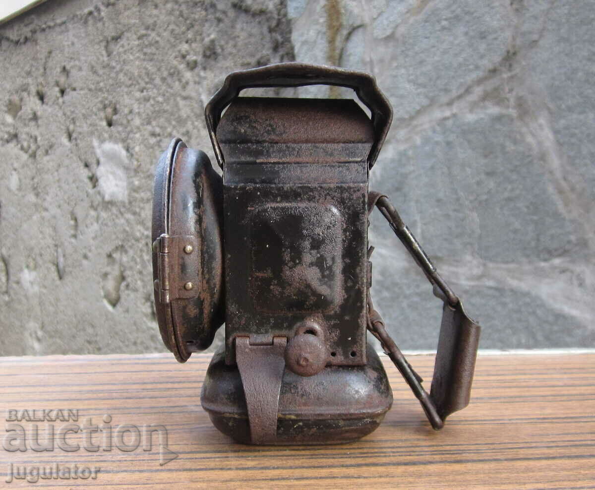 Auction vintage German gas headlight lantern bicycle wheel lamp Auction vintage German gas headlight lantern bicycle wheel lamp