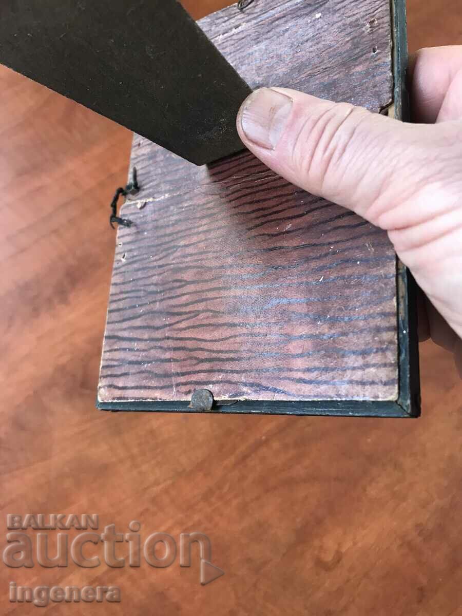 WOOD GLASS FRAME FOR PHOTO OR PICTURE-ANTIQUE - 5