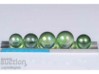 Sphere of green aura quartz - price for 1 piece