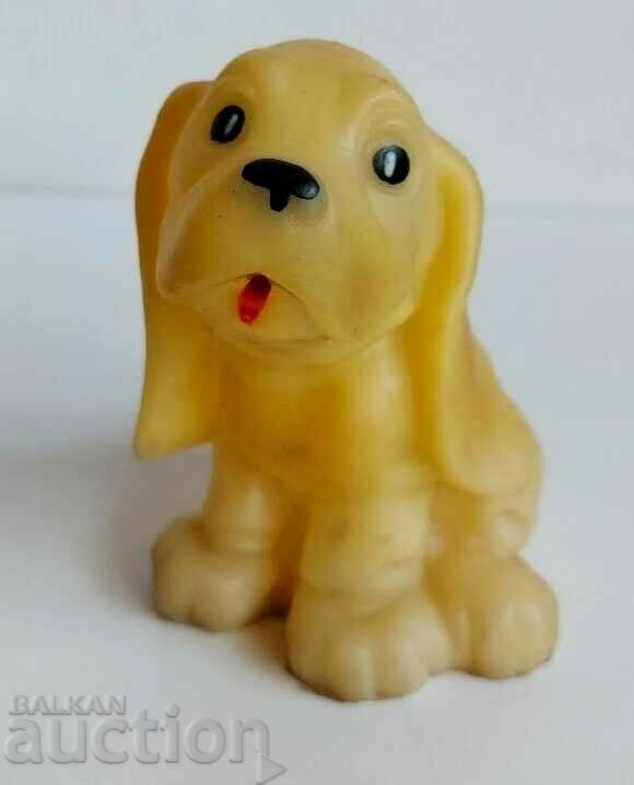 1970s RARE EARLY SOC CHILDREN'S TOY PUPPY DOG FIGURINE