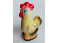 1970s RARE EARLY SOC CHILDREN'S TOY ROOSTER ROCKER FIGURINE