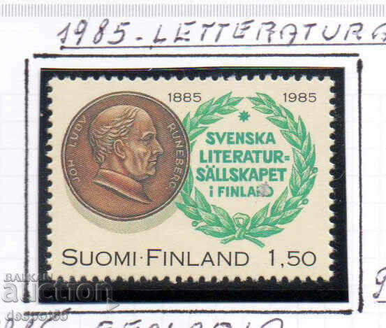 1985. Финландия. 100 год. на Шведското литературно дружество