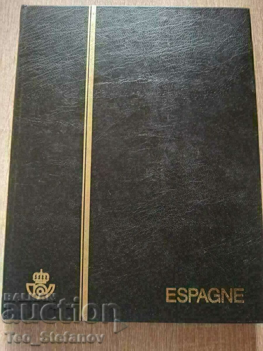 Голям Луксозен албум с марки - Испания