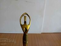 PLASTIC BRONZ, FIGURA, STATUETA