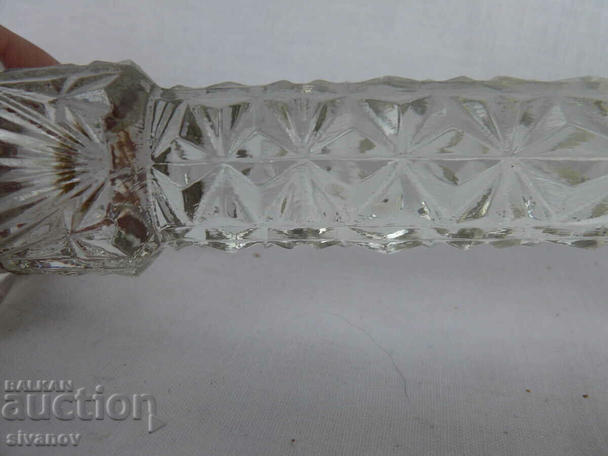 Auction  Interesting old crystal glass six-pack #2009