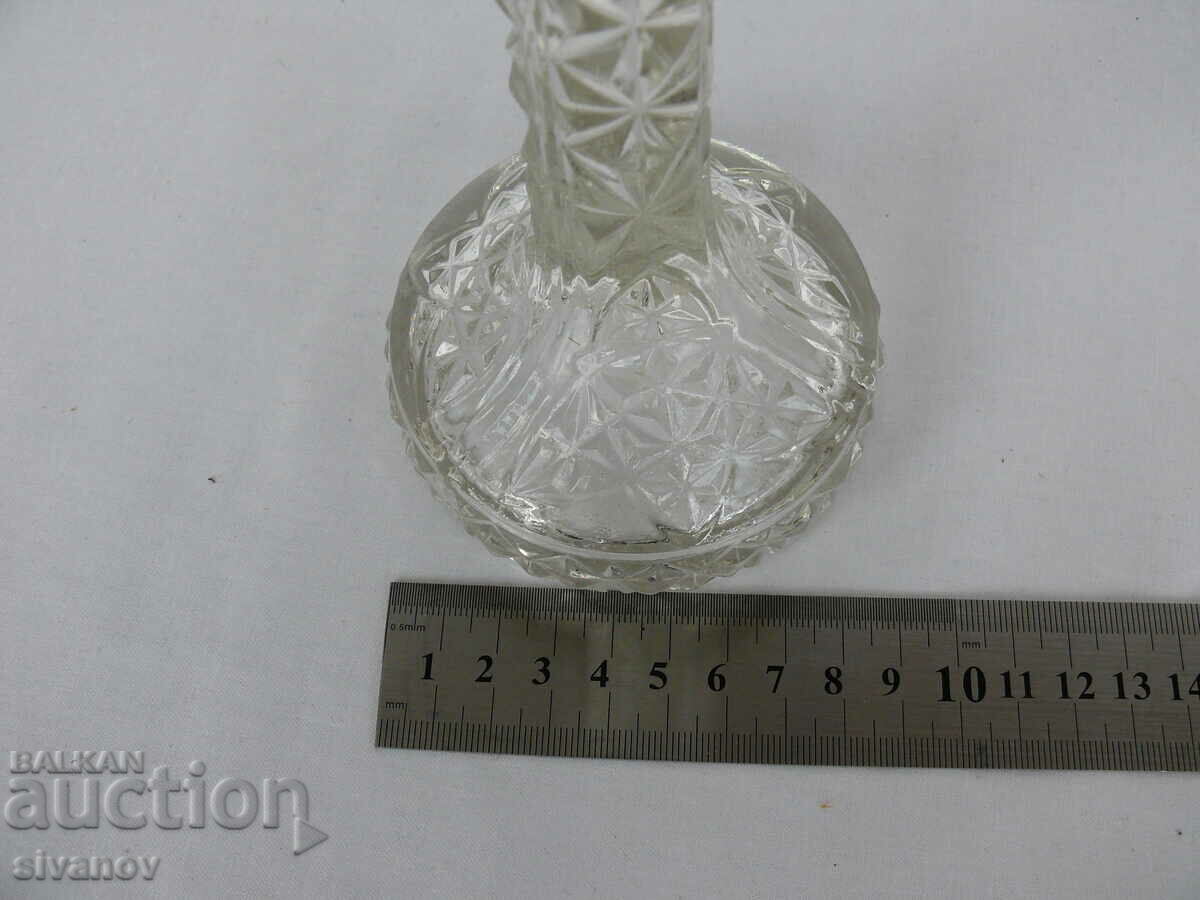 Interesting old crystal glass six-pack #2009 - 6