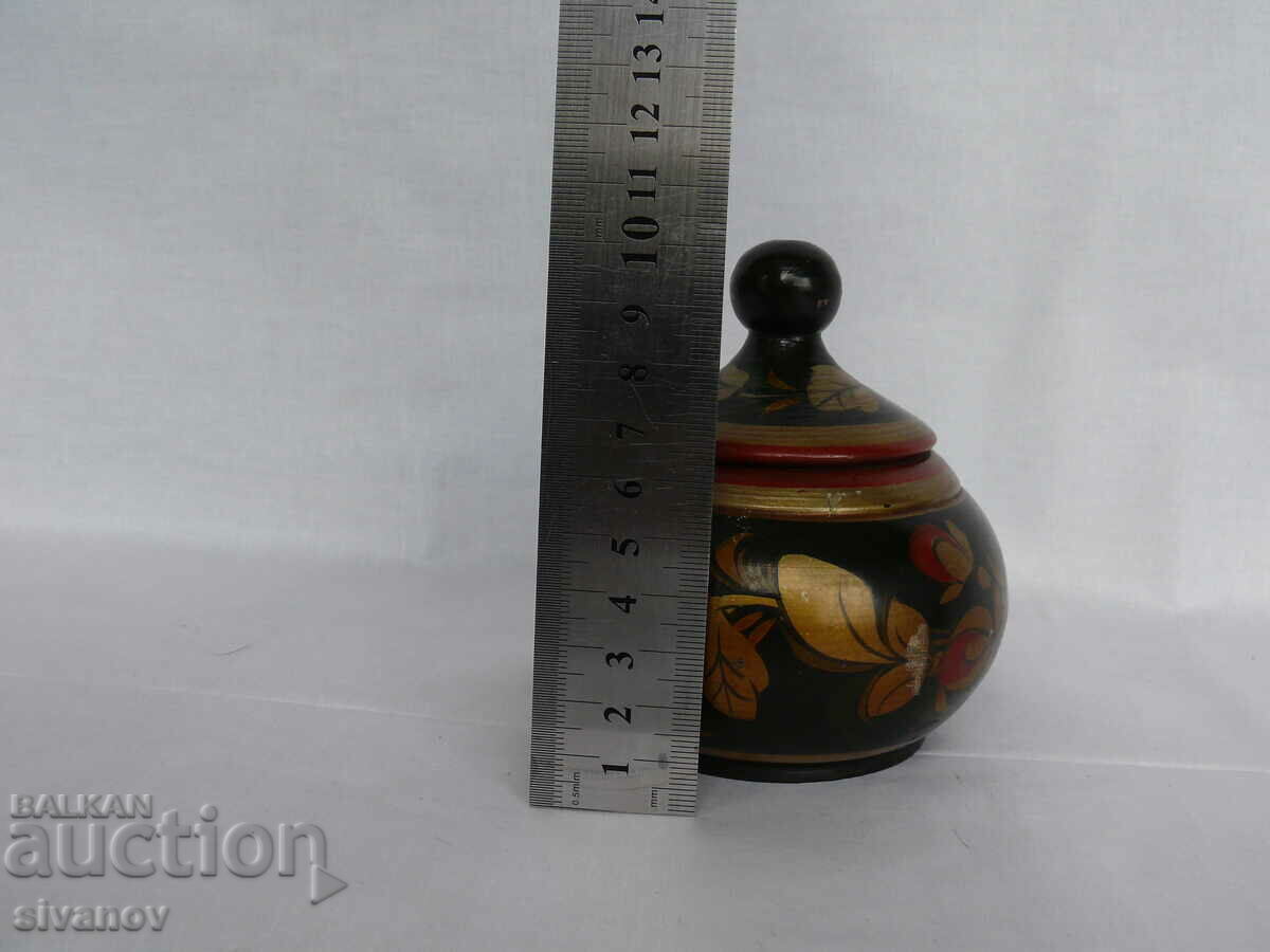 Interesting old wooden box #2039 - 5 Interesting old wooden box #2039 - 5